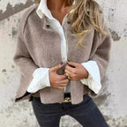 Veste Femme Mi-Saison En Coton Style Vintage À Boutons