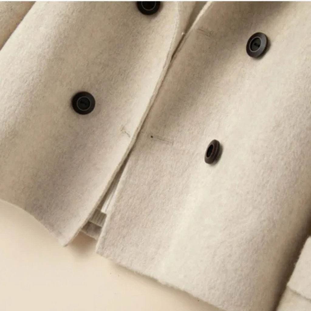 Blazer Femme Croisé À Revers Structurés Et Coupe Ajustée