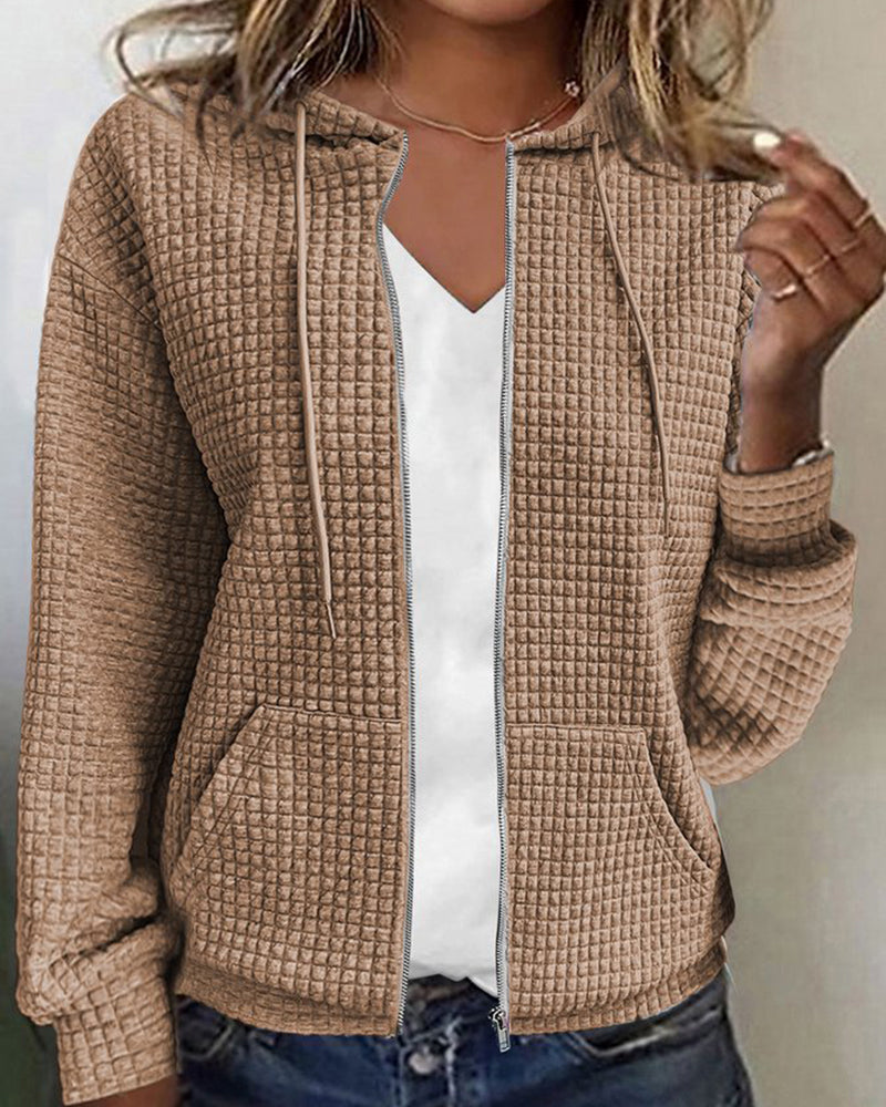 Veste Femme En Mélange Coton Avec Poches Pratiques