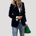Veste De Costume Femme Coupe Ajustée Et Élégante