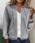 Veste Femme En Mélange Coton Avec Poches Pratiques