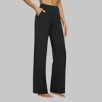 Pantalon Taille Haute Femme Pour Yoga Doux Et Extensible
