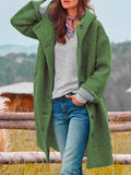 Manteau Femme En Laine Douce Coupe Féminine Et Chaude