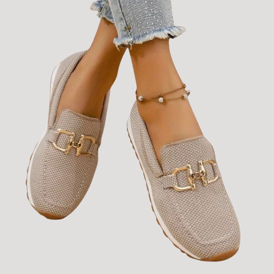 Mocassins Femme Été Respirants À Arrière Ouvert