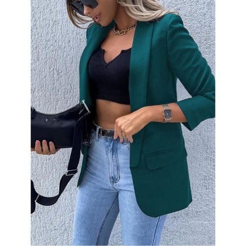 Blazer Femme Coupe Classique Et Structurée