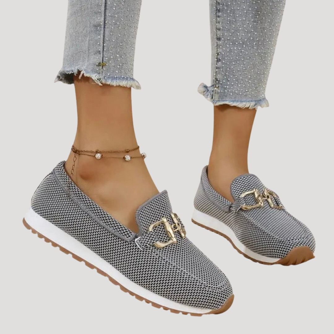Mocassins Femme Été Respirants À Arrière Ouvert