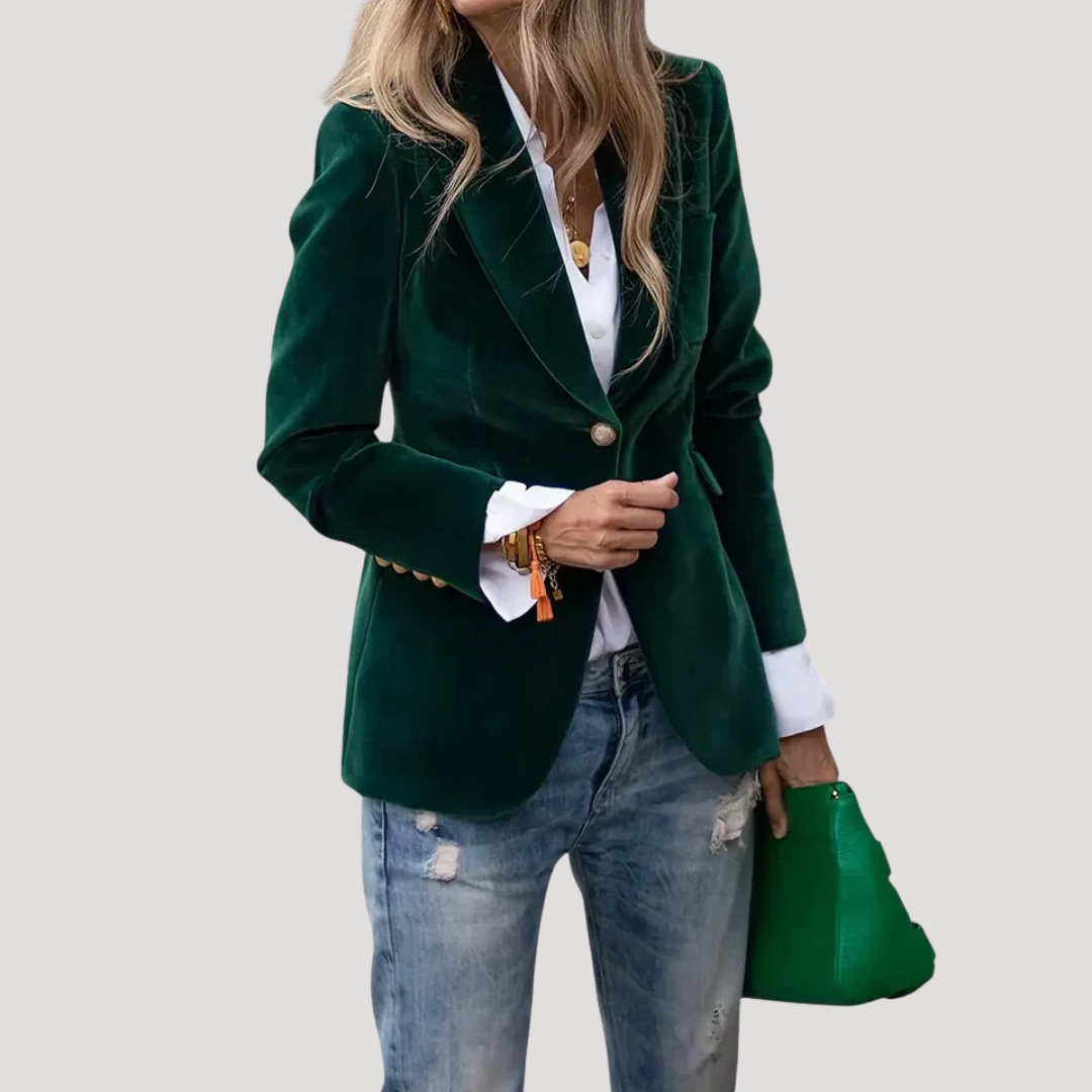 Veste De Costume Femme Coupe Ajustée Et Élégante