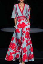 Robe à manches longues et coupe flatteuse pour femme