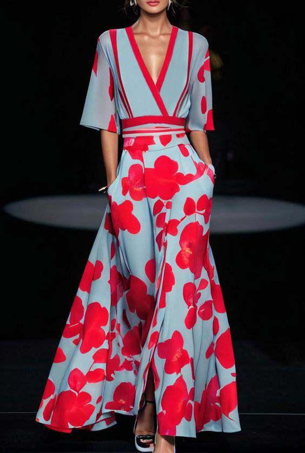 Robe à manches longues et coupe flatteuse pour femme