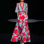 Robe à manches longues et coupe flatteuse pour femme
