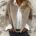 Veste Femme Mi-Saison En Coton Style Vintage À Boutons