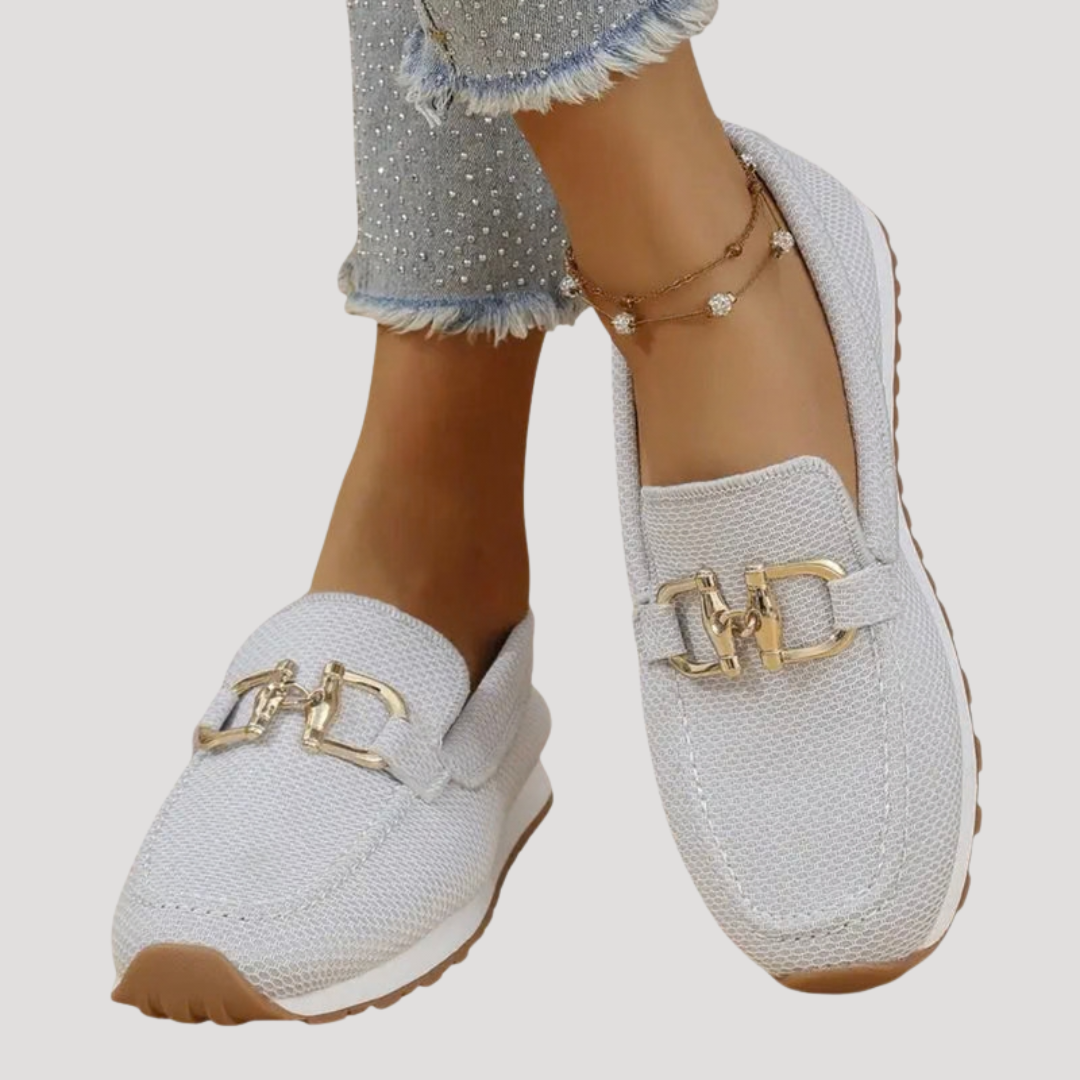Mocassins Femme Été Respirants À Arrière Ouvert