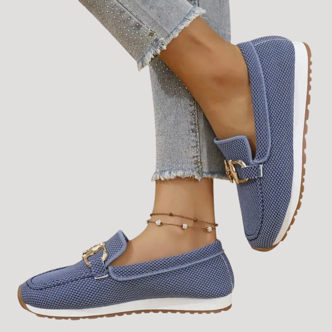 Mocassins Femme Été Respirants À Arrière Ouvert