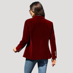 Veste De Costume Femme Coupe Ajustée Et Élégante