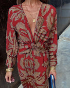 Robe De Cérémonie Femme À Coupe Ajustée