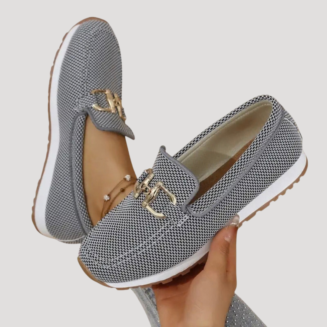 Mocassins Femme Été Respirants À Arrière Ouvert