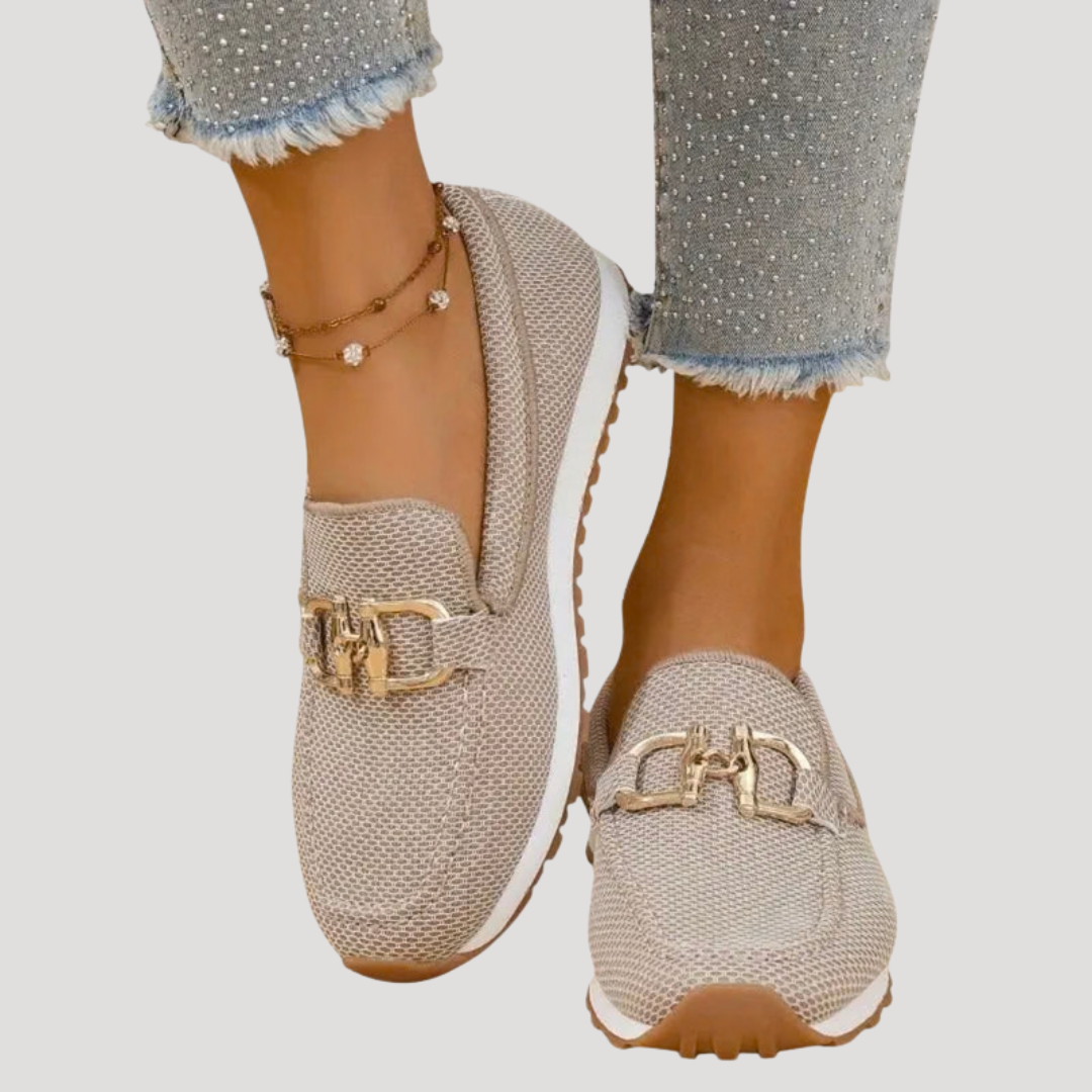 Mocassins Femme Été Respirants À Arrière Ouvert