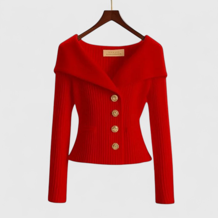 Cardigan en maille chaude et douce pour femme