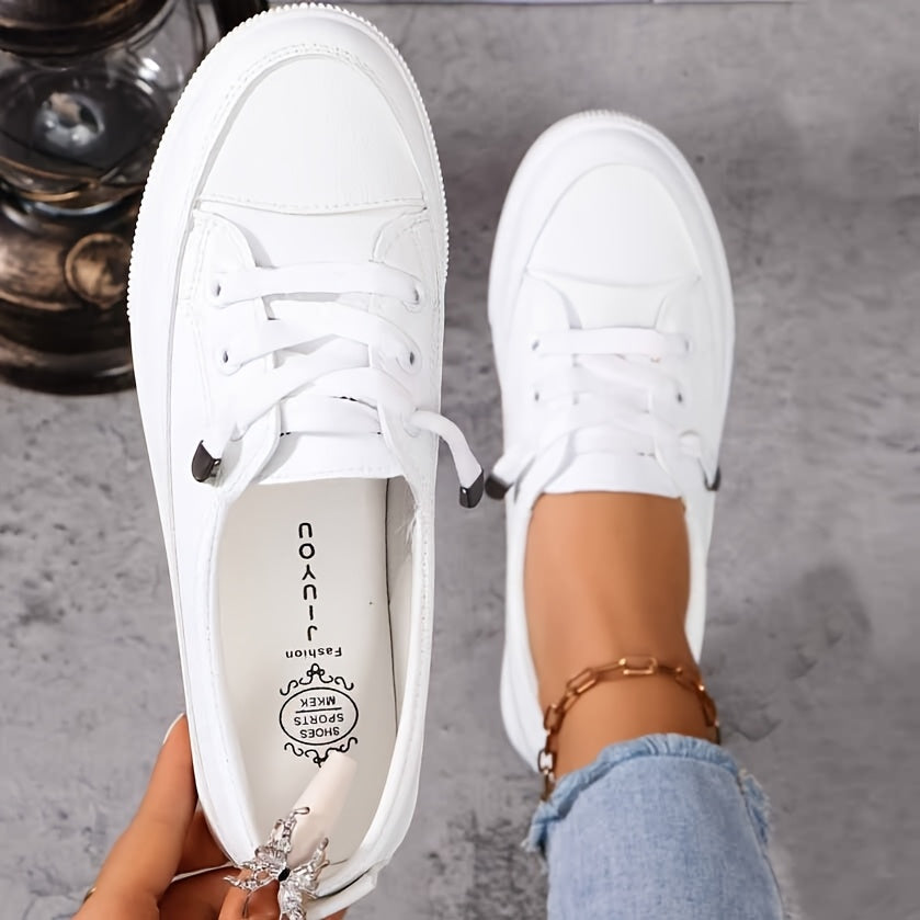 Chaussures Femme Orthopédiques En Cuir À Lacets Confortables