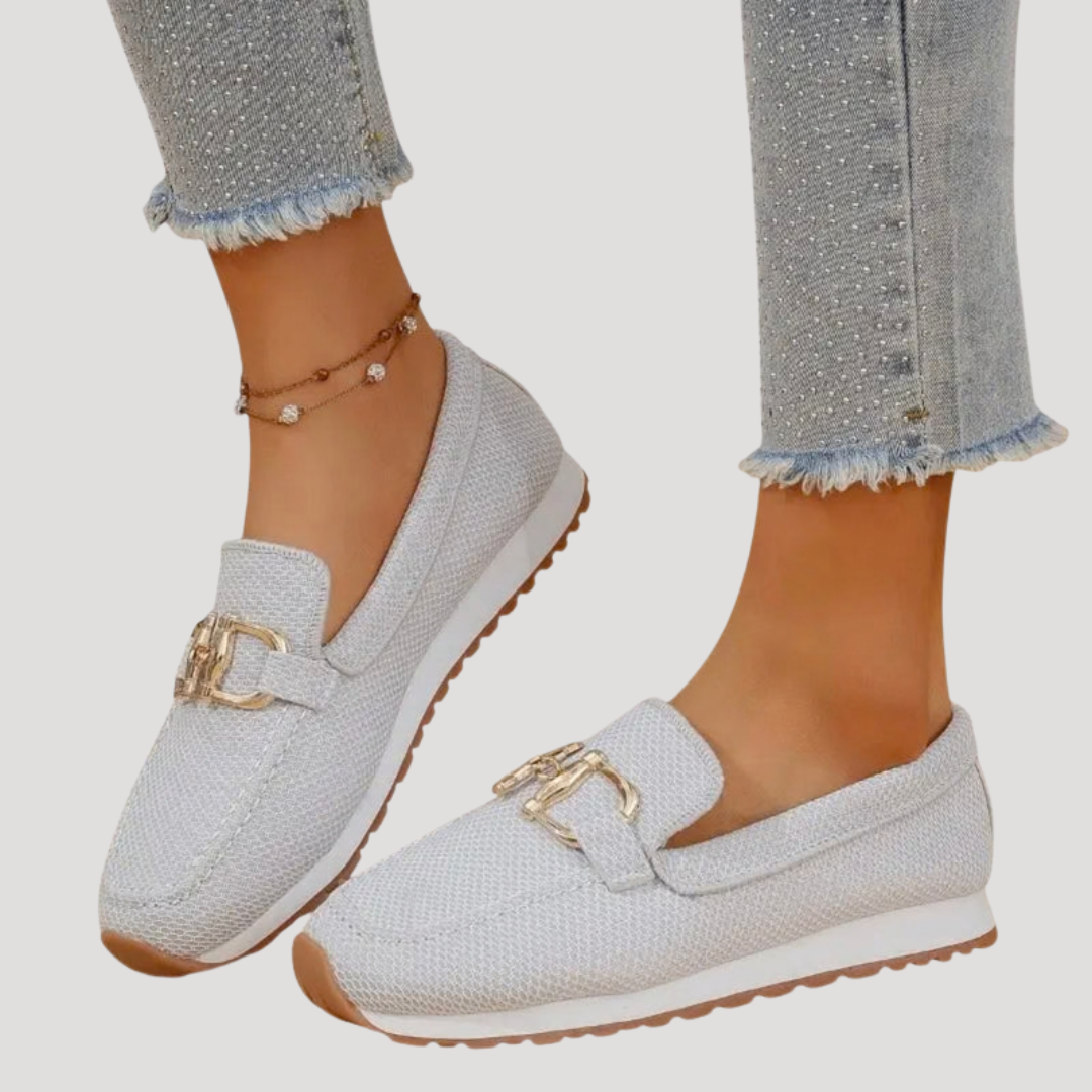 Mocassins Femme Été Respirants À Arrière Ouvert