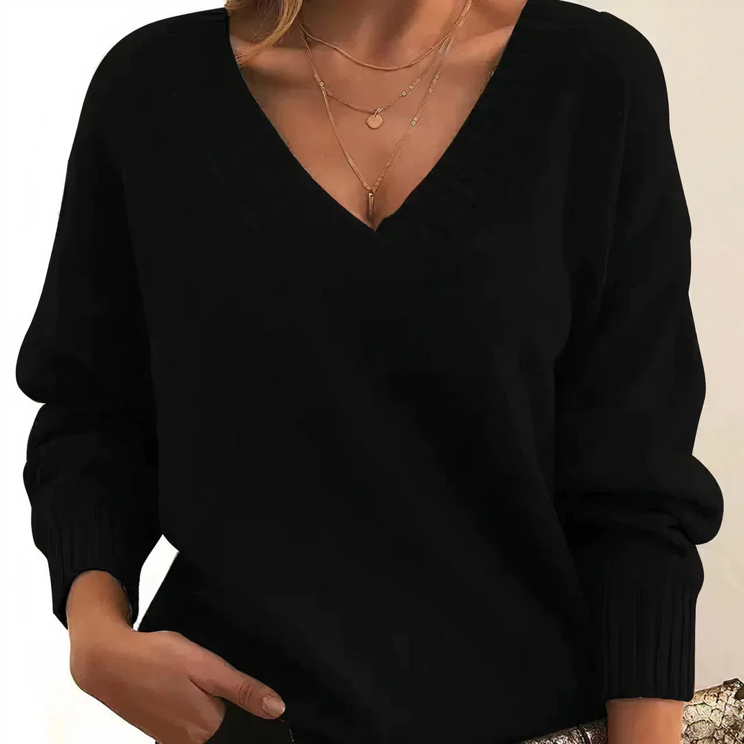Pull Femme En Cachemire À Col Rond Doux Et Chaleureux