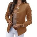 Veste Femme Rétro Chic Coupe Structurée Et Élégante
