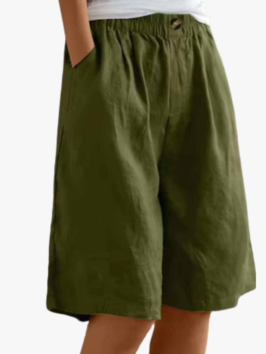 Short ample et fluide pour femme
