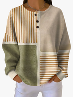 Pull Femme En Maille Gaufrée Épaisse Et Intérieur Brossé
