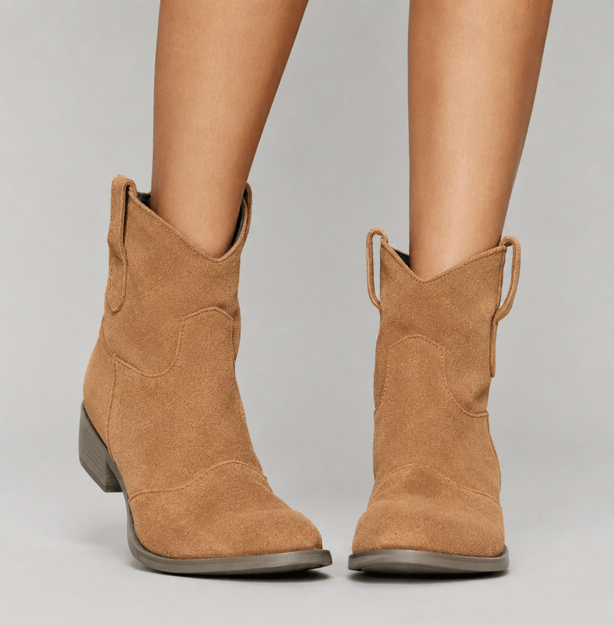Bottines Confort Femme À Talon Bloc Et Zip