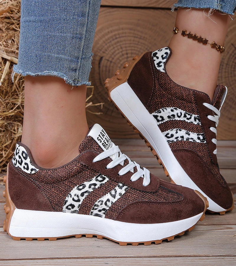 Sneakers à plateforme ergonomique pour femme