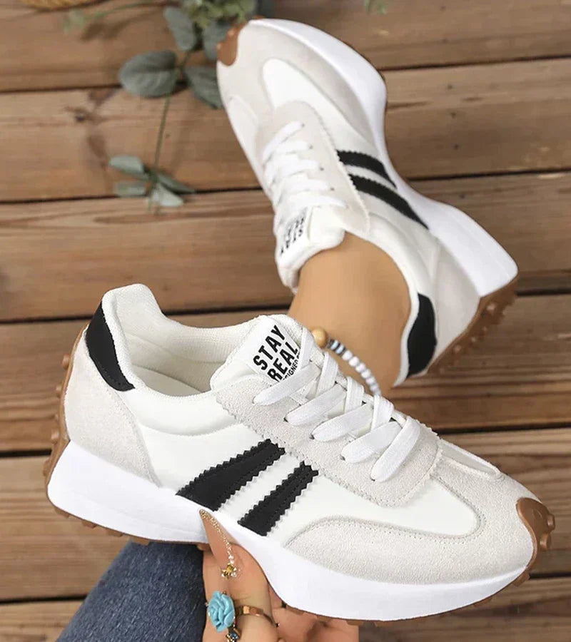Sneakers à plateforme ergonomique pour femme