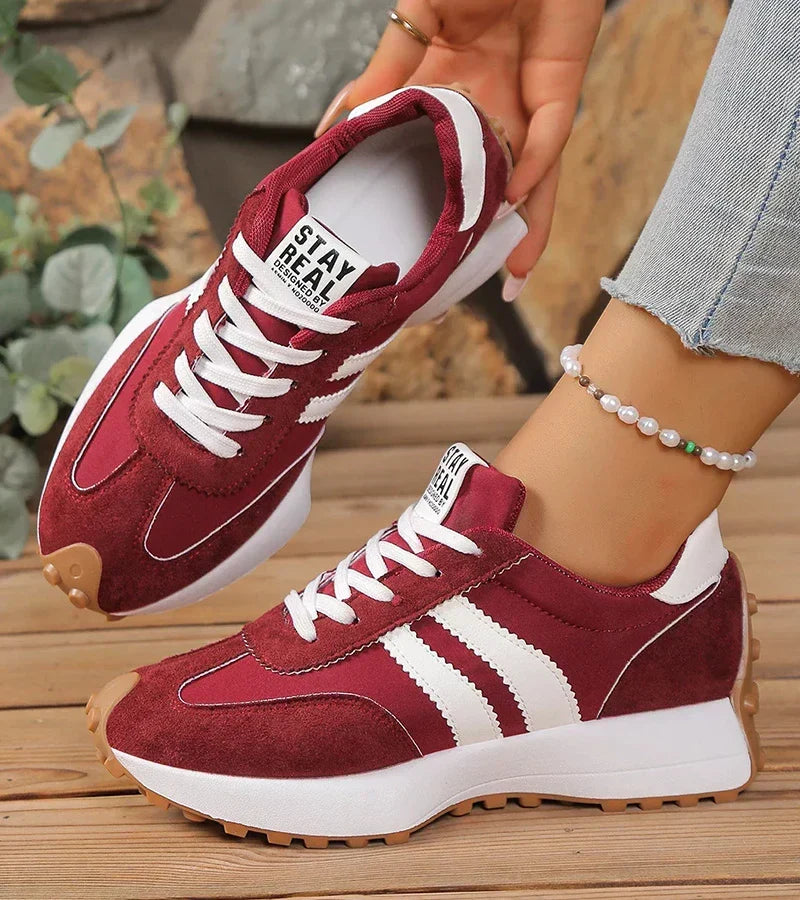 Sneakers à plateforme ergonomique pour femme