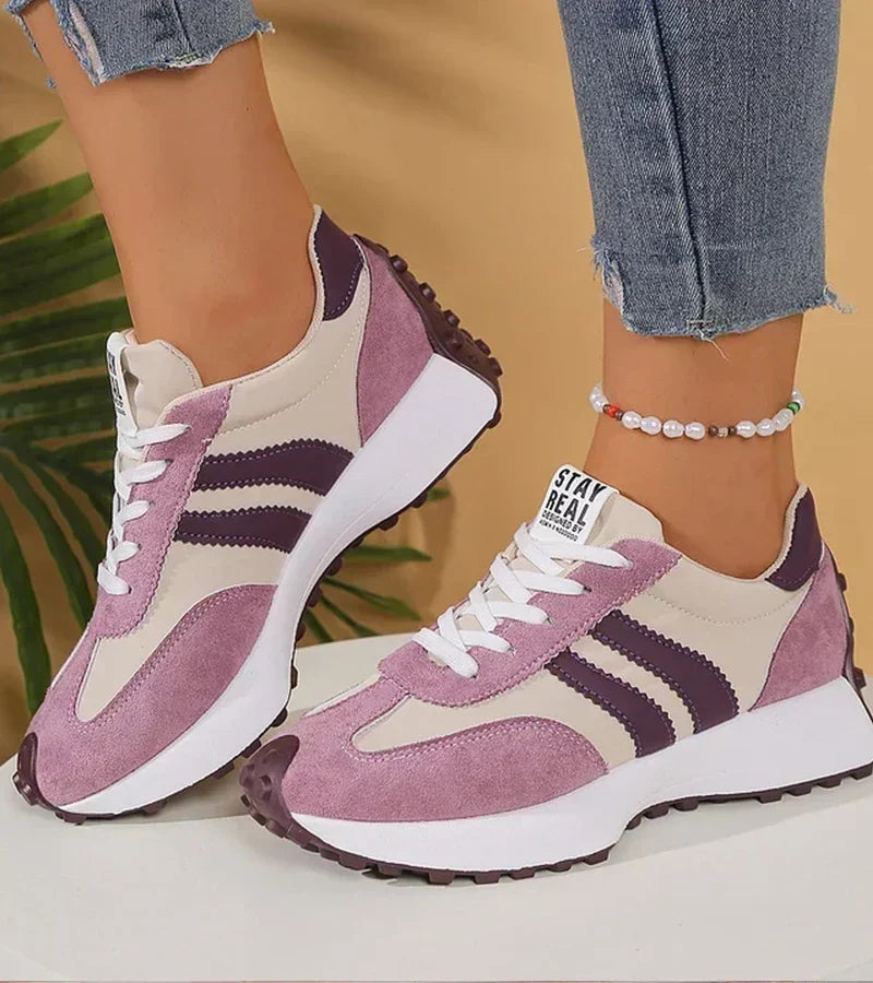 Sneakers à plateforme ergonomique pour femme