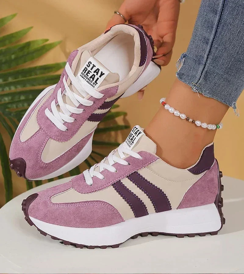 Sneakers à plateforme ergonomique pour femme