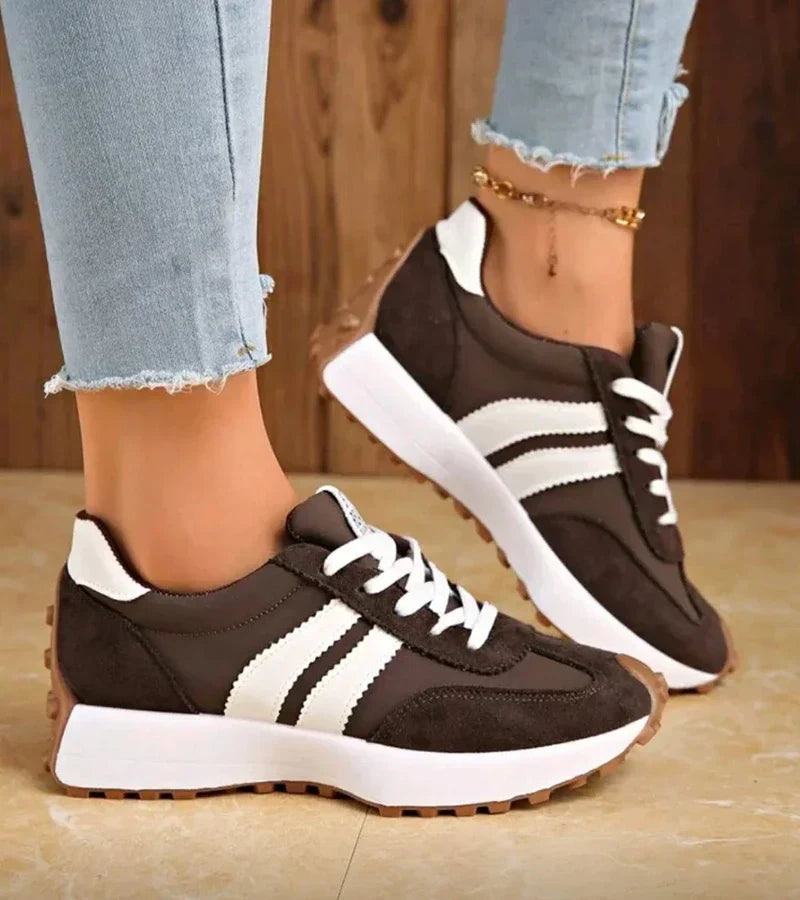 Sneakers à plateforme ergonomique pour femme
