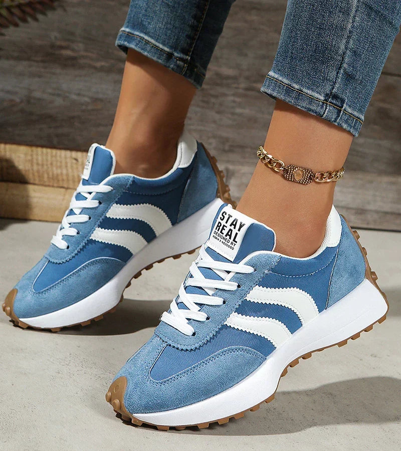 Sneakers à plateforme ergonomique pour femme