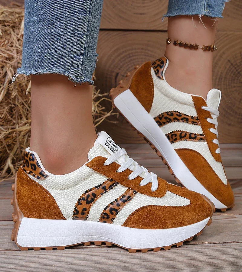 Sneakers à plateforme ergonomique pour femme