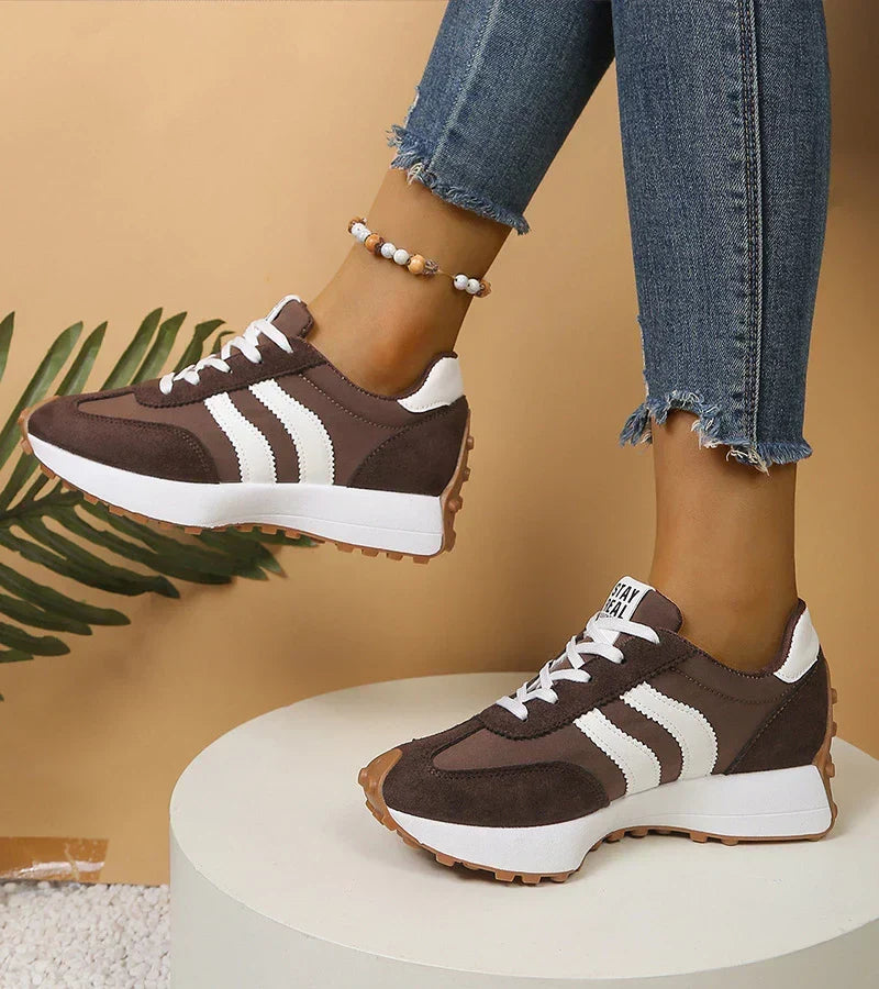 Sneakers à plateforme ergonomique pour femme