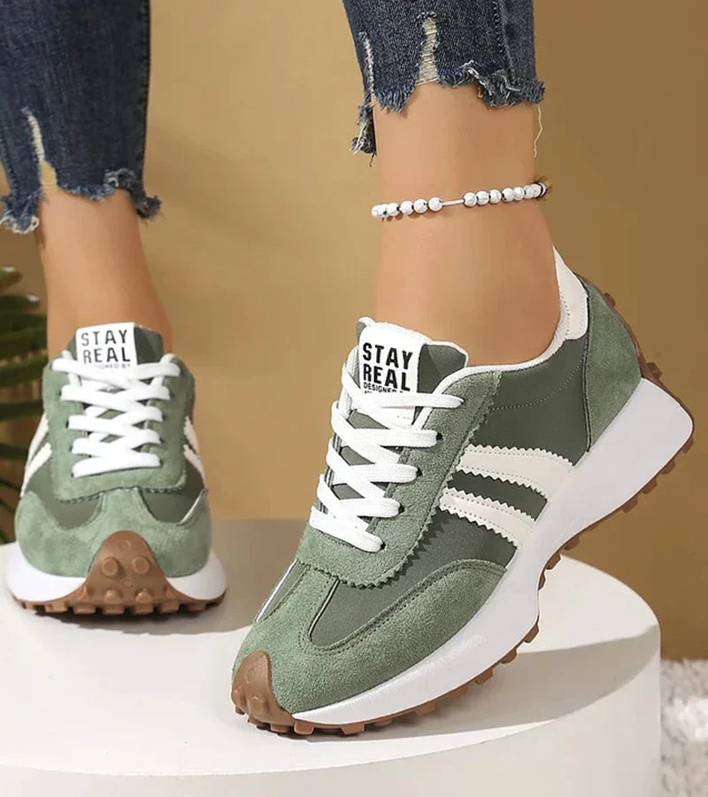 Sneakers à plateforme ergonomique pour femme