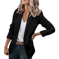 Blazer Femme Décontracté Coupe Fluide Et Ligne Chic