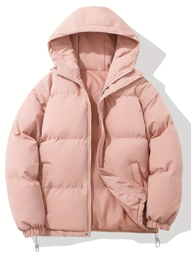 Veste Matelassée Femme Légère À Capuche Et Zippée