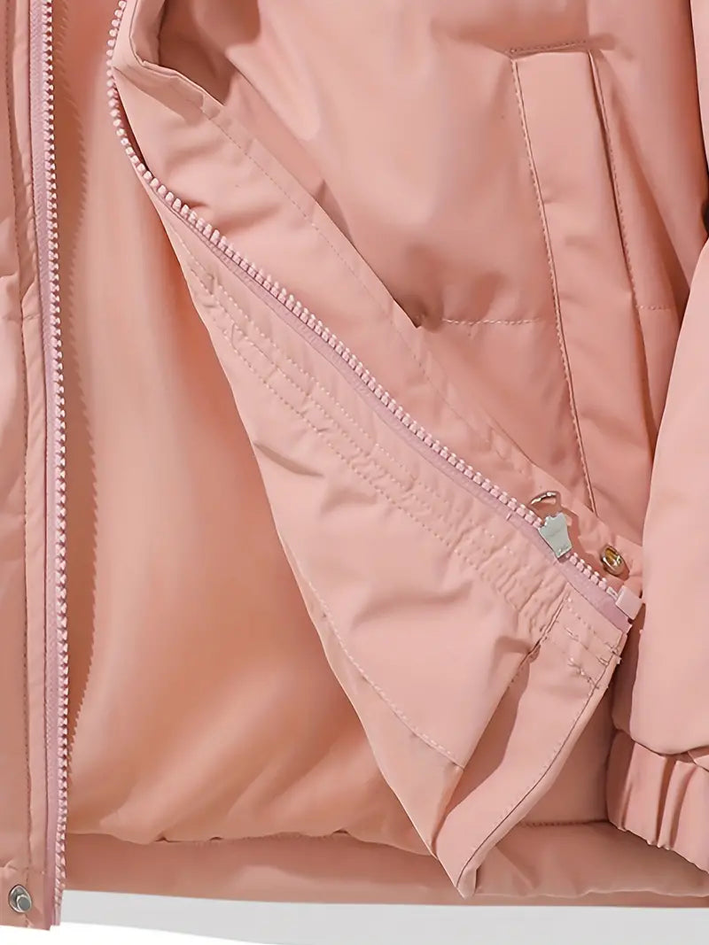 Veste Matelassée Femme Légère À Capuche Et Zippée