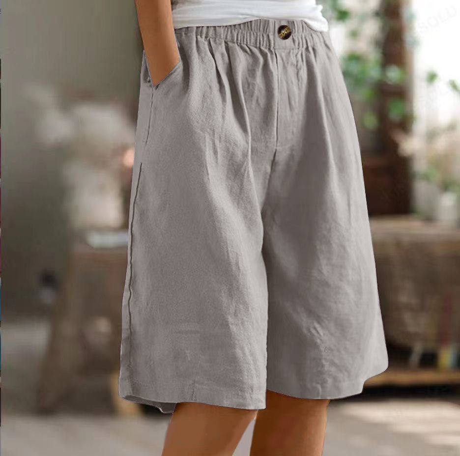 Short ample et fluide pour femme