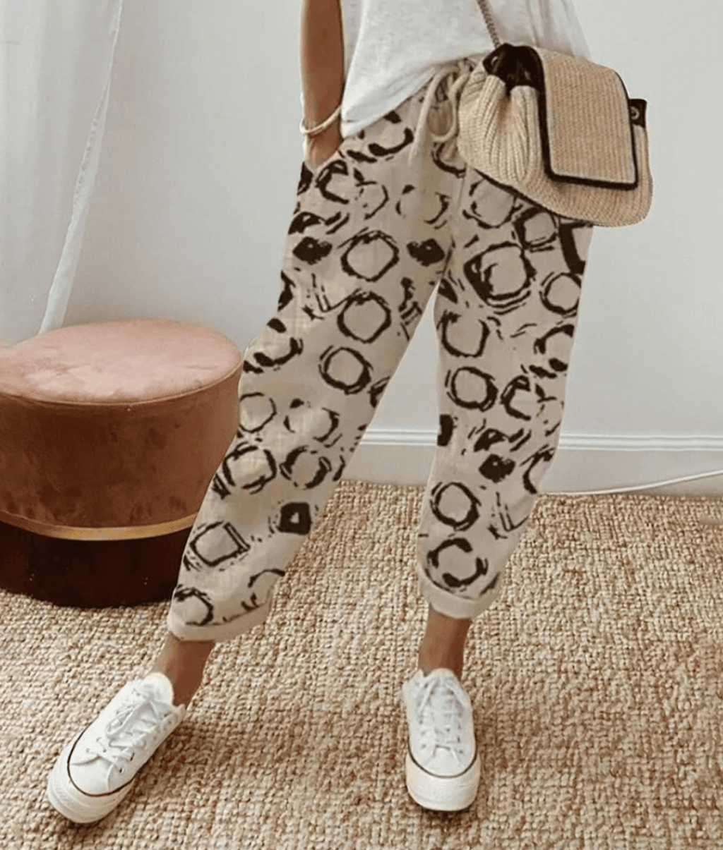 Pantalon structuré et polyvalent pour femme