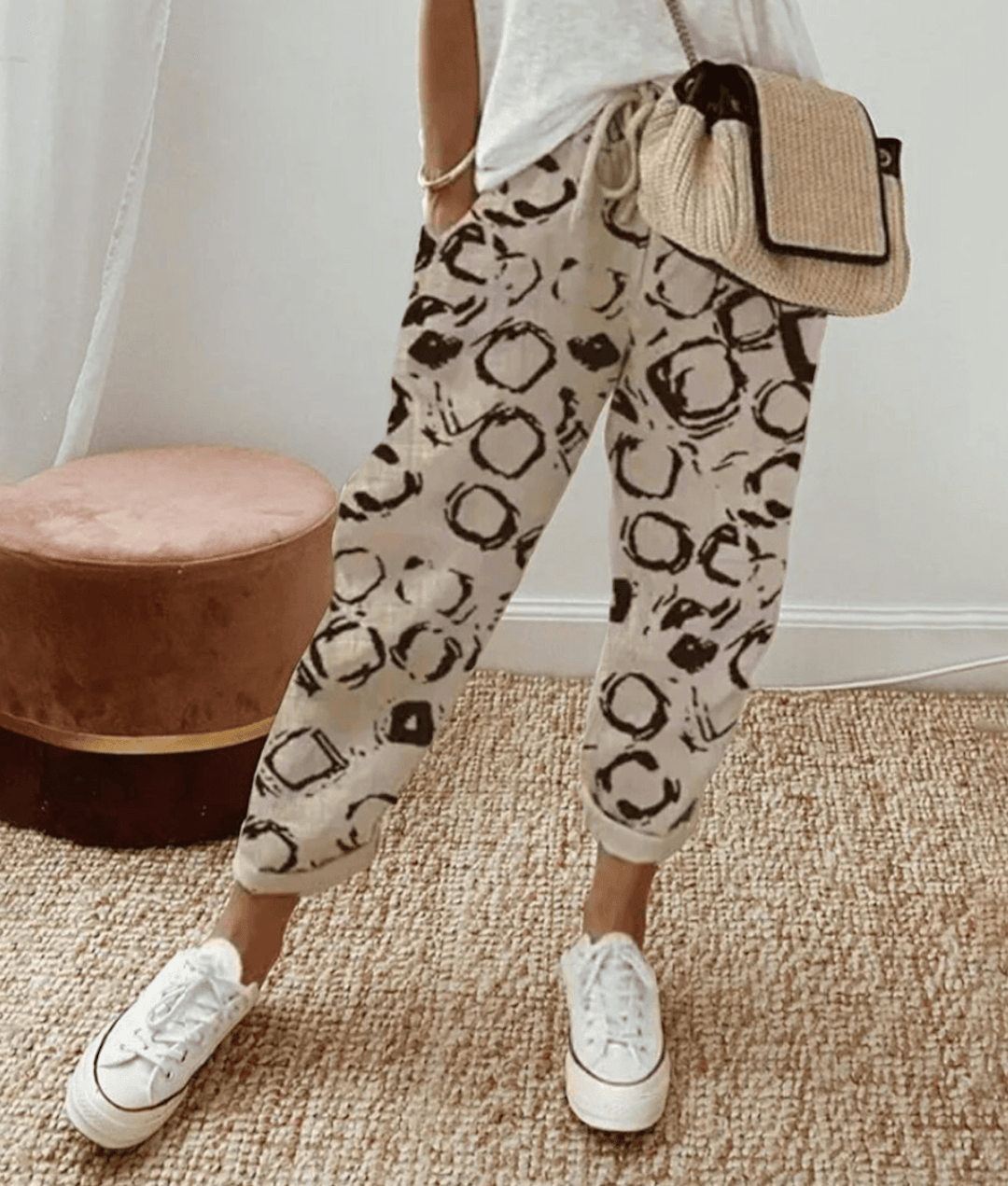 Pantalon structuré et polyvalent pour femme