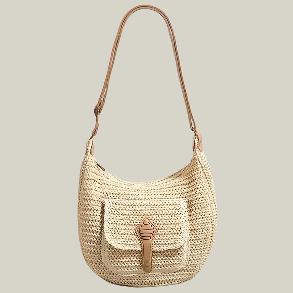 Women's woven tote bag