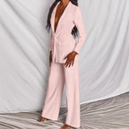 Tailleur Pantalon Femme Avec Blazer Chic Et Structuré