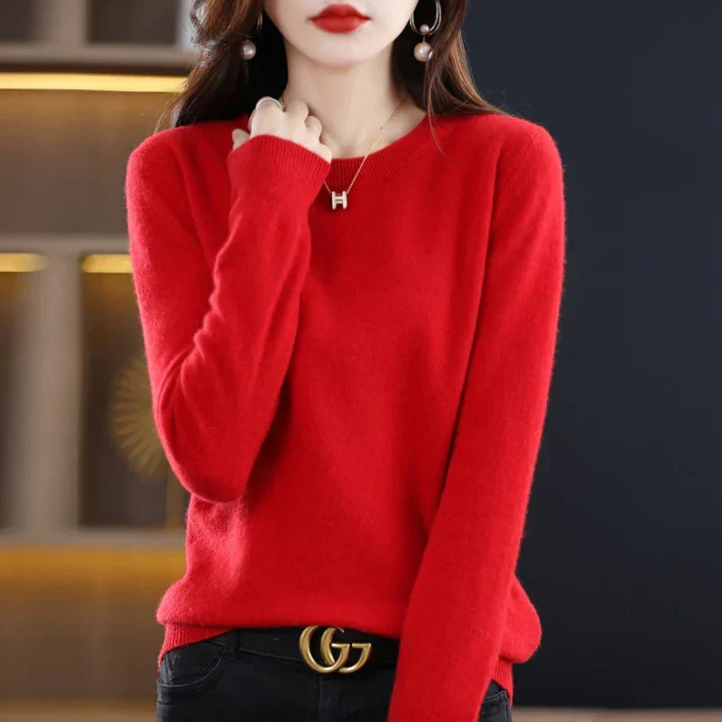 Pull en cachemire doux pour femme