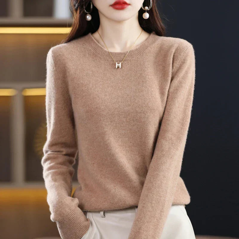 Pull en cachemire doux pour femme