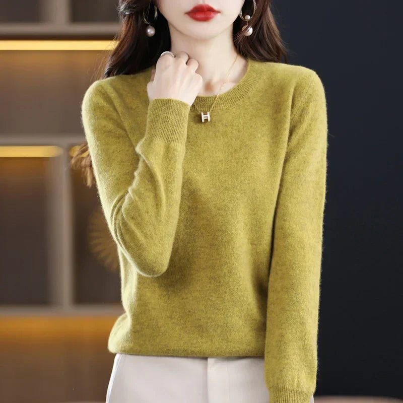 Pull en cachemire doux pour femme